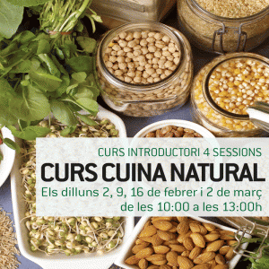 Curs Introductori de Cuina Natural i energètica a l'Espai Maragda